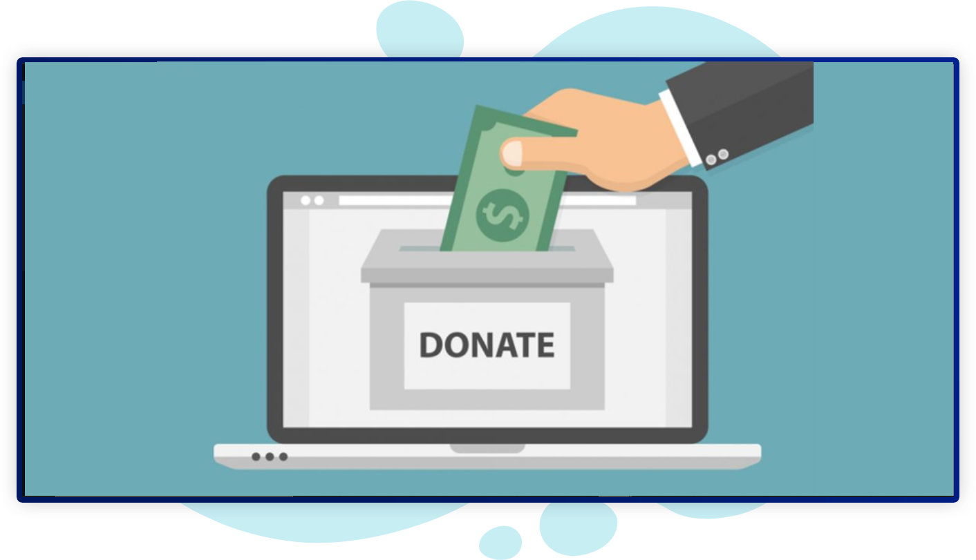 Online donation fundraising page